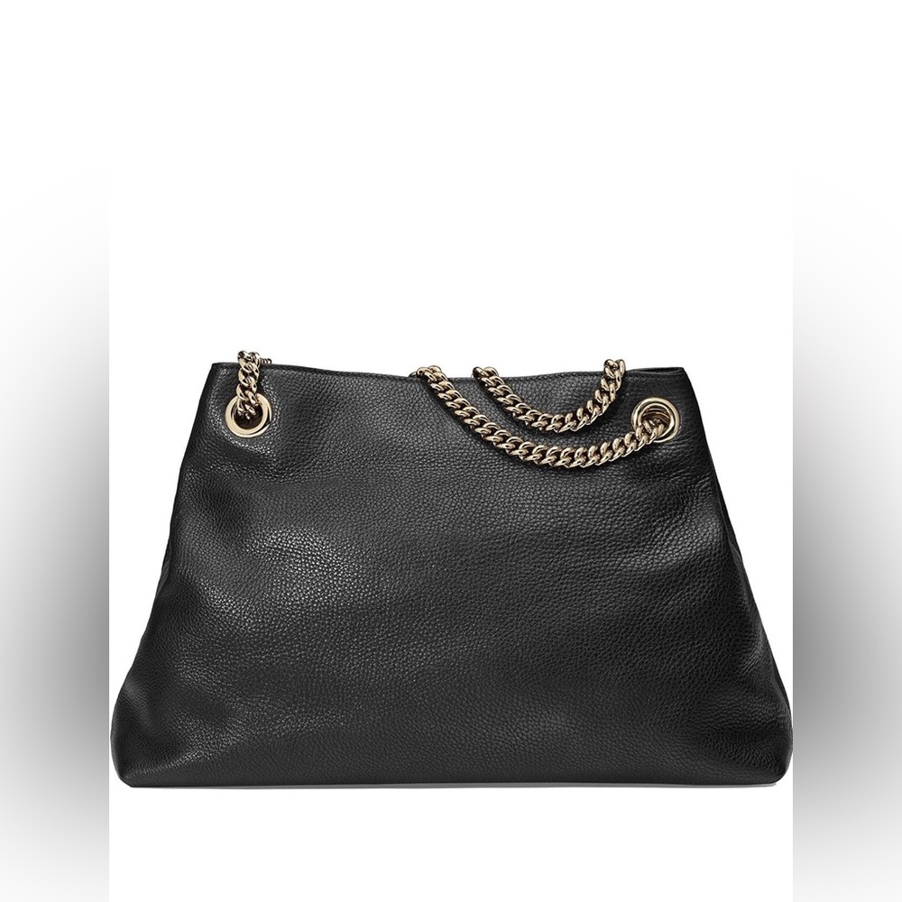 Gucci Black Pebbled Soho Leather Shoulder Bag 
Serial #310806204046 - Picture 3 of 14